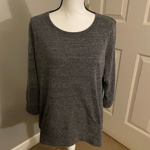 Style & Co grey sweatshirt crew neck size XL